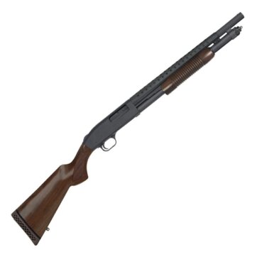Mossberg 52151 590 Pump Shotgun, 12 GA, 18.5"Bbl, Retrograde, Walnut, Heatshield, Bead sight, 6+1 Rnd, 0902-1699