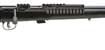 Savage 25752 Mark II TRR-SR Bolt Action Rifle 22 LR, RH, 22 in, Blk, Wood Stock, 5+1 Rnd, Accu-Trigger, 0685-1000