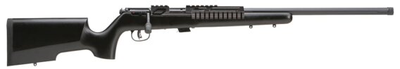 Savage 25752 Mark II TRR-SR Bolt Action Rifle 22 LR, RH, 22 in, Blk, Wood Stock, 5+1 Rnd, Accu-Trigger, 0685-1000