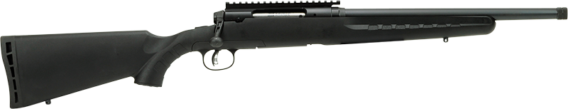 Savage 18819 Axis II Bolt Action Rifle, 300 Blackout, 16.125" Bbl, Matte Black, Synthetic Stock, 4+1 Rnd, 0685-2232