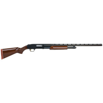 Mossberg 50126 500 Hunting All-Purpose Field Classic Pump Shotgun 12 GA, RH, 28 in, Blue, Wood, 5+1 Rnd, Vent Rib, 3 in, 0902-0802