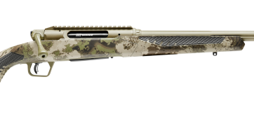 Savage 58023 Impulse Big Game 243 Win 22 in Hazel Green BBL, Camouflage Savage Woodland Camo Synthetic Stock, 0685-2641