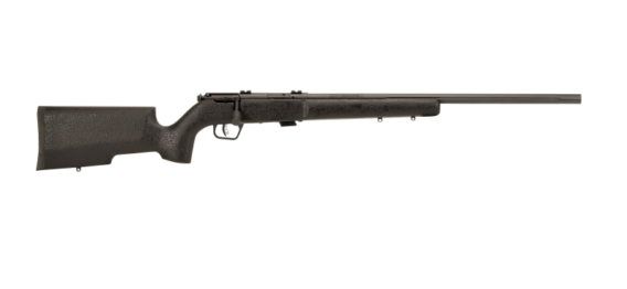 Savage 25745 Mark II TR Bolt Action Rifle 22 LR, RH, 22 in, Matte Black, Wood Stk, 5+1 Rnd, Accu-Trigger, 0685-0876