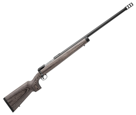 Savage 22448 112 Magnum Target Bolt Action Rifle 338 LAPUA, RH, 26 in, Matte Blk, Wood Stk, 1 Rnd, Accu-Trgr, 0685-1671