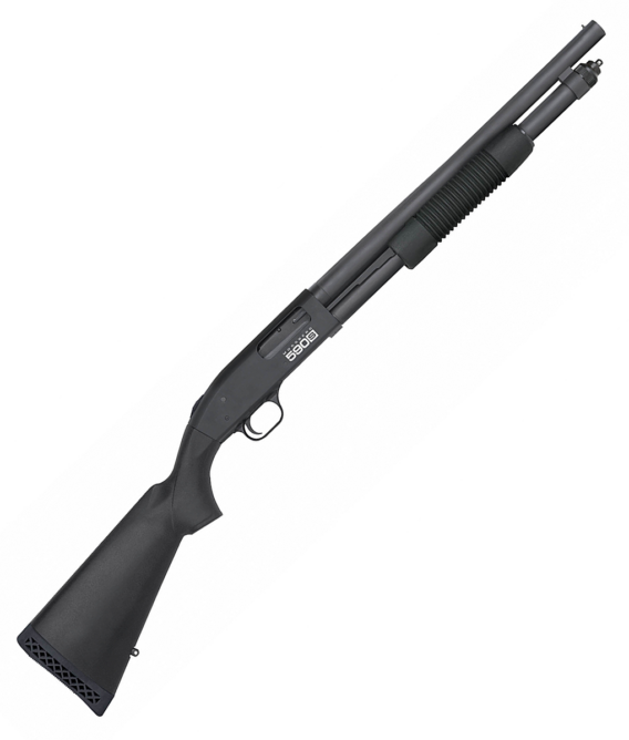 Mossberg 51603 590S, Pump Action Shotgun, 12GA, 3". 18.5" Bbl, 10+1, Bead Sight, 10+1 Rnd, 0902-1795