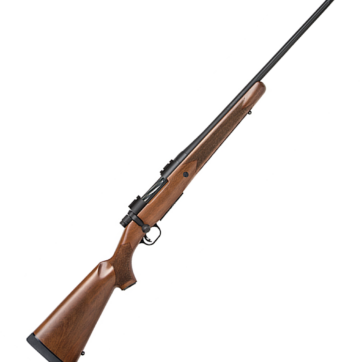 Mossberg 27876 Patriot Bolt Action Rifle 25-06 REM, RH, 22 in, Blue, Wood Stk, 5+1 Rnd, LBA Adj Trgr, 0902-1263