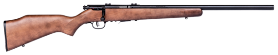 Savage 96701 93R17 GV Bolt Action Rifle 17 HMR, RH, 21 in, Satin Blued, Wood Stk, 5+1 Rnd, Accu-Trigger, 0685-0937