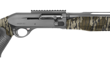 Sauer SASATBL12V31 SL5 Turkey Shotgun, 12Ga, 18.5"Bbl, 3+1 Rnd, Mossy Oak Bottom Land, 5686-0170