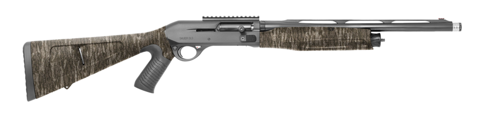 Sauer SASATNBL12V31 SL5 Turkey Shotgun, 12Ga, 18.5"Bbl, 3+1 Rnd, Mossy Oak New Bottom Land, 5686-0171