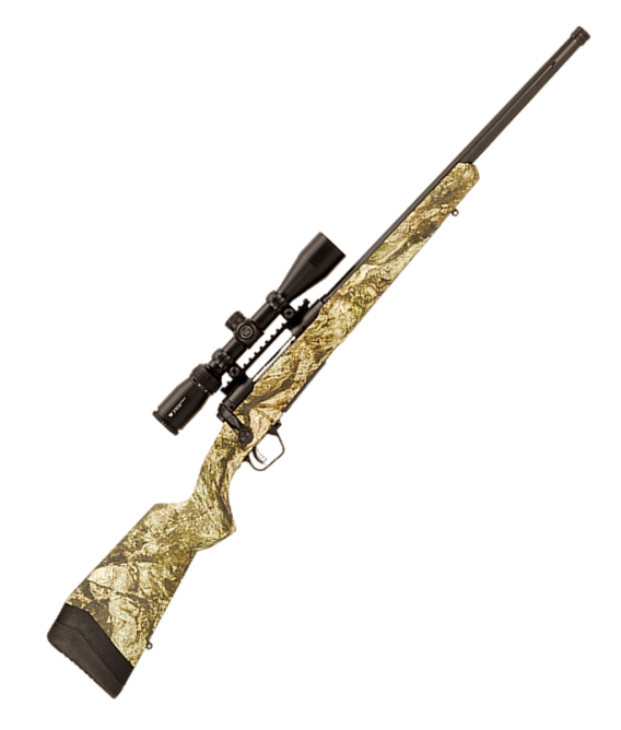 Savage 57359 110 Apex Predator XP Bolt Action Rifle 243 Win, 24" Bbl Ss, Mo Mountain Country Range Syn Lop Stock, 4 Rnd Dm, Vortex, 0685-2035