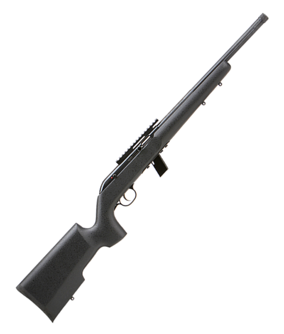 Savage 96734 93R17 BV Bolt Action Rifle 17 HMR, RH, 21 in, Matte Black, Wood Stk, 5+1 Rnd, Accu-Trigger, 0685-0996