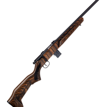 Savage 91937 93 Minimalist Bolt Action Rifle, 22 WMR, Brown Laminate Stock, 18 In. Barrel, AccuTrigger, 10 Round Magazine, 0685-2366