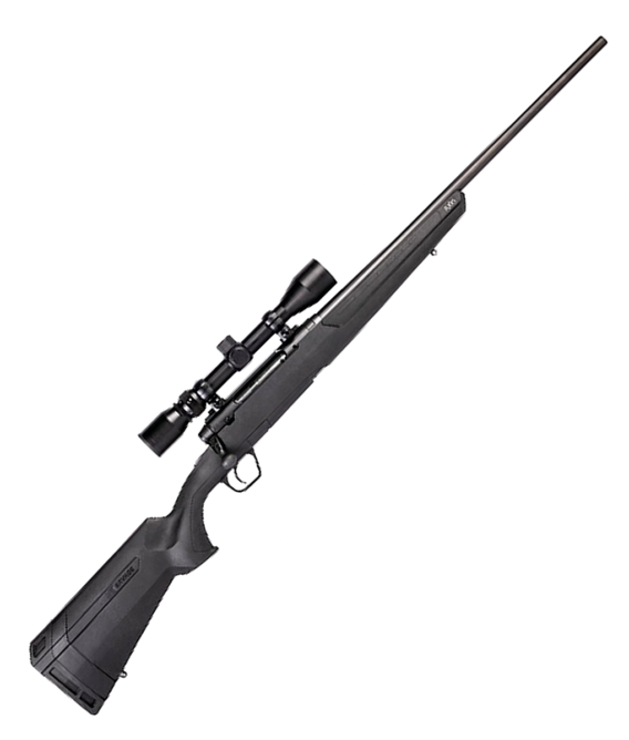 Savage 57265 Axis XP Compact Bolt Action Rifle 223 Rem, 20" Bbl Blk, Blk Syn Stock, 4 Rnd Dm, Weaver Kaspa 3-9X40,, 0685-2166