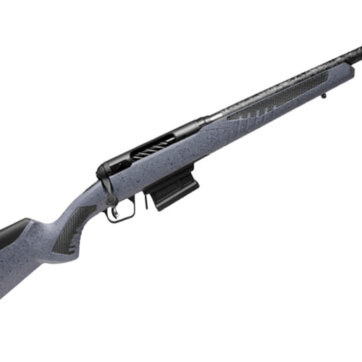 Savage 57932 110 Carbon Predator Bolt Action Rifle, 223 Rem, 18"; Carbon Bbl, Granite Texture, ,Adj Acu-Trigger, 4+1 Rnd, 0685-2573