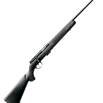 Savage 93200 93 FV Bolt Action Rifle 22 WMR, RH, 21 in, Satin Blued, Syn Stk, 5+1 Rnd, Accu-Trigger, 0685-0619