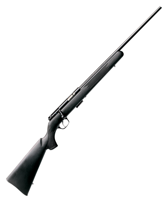 Savage 93200 93 FV Bolt Action Rifle 22 WMR, RH, 21 in, Satin Blued, Syn Stk, 5+1 Rnd, Accu-Trigger, 0685-0619