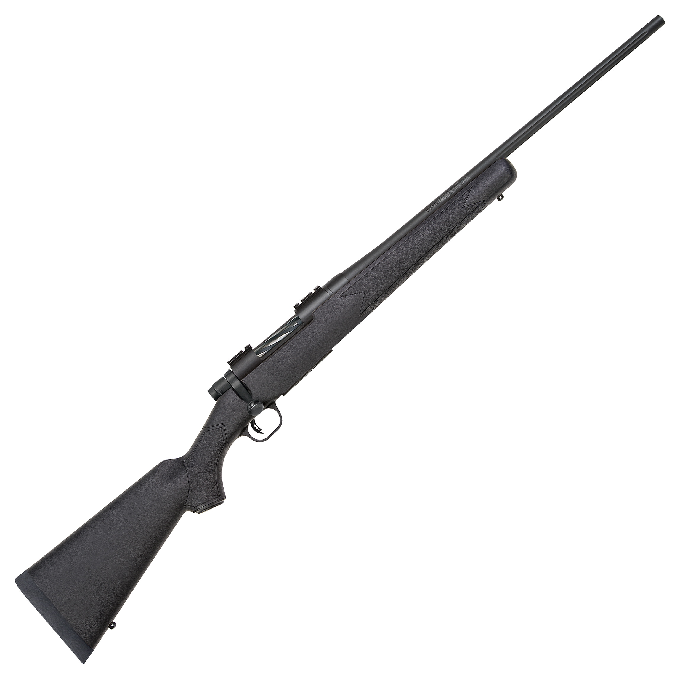 Mossberg 27843 Patriot Bolt Action Rifle 22-250 REM, RH, 22 in, Blue, Syn Stk, 5+1 Rnd, LBA Adj Trgr (163765), 0902-1250