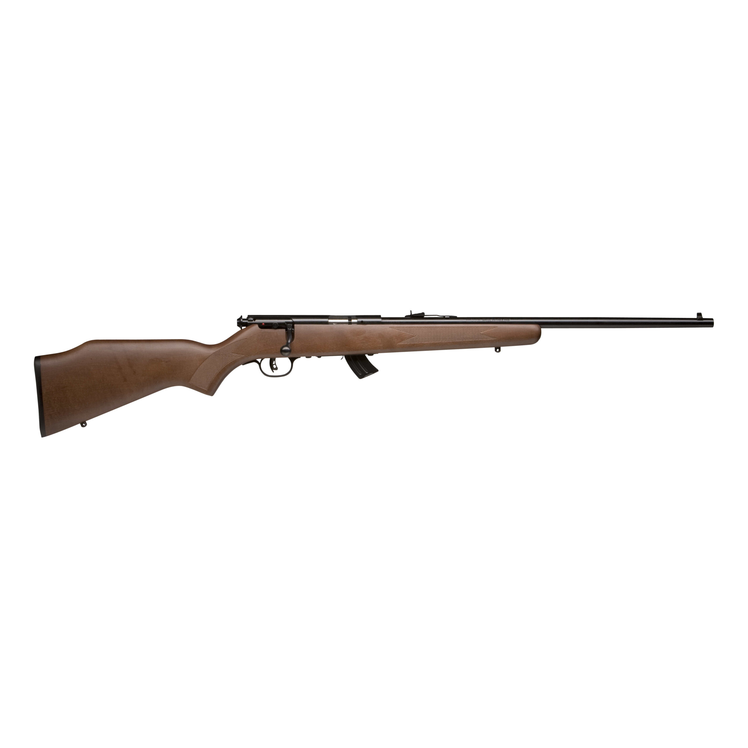 Savage 20700 Mark II G Bolt Action Rifle 22 LR, RH, 21 in, Satin Blued, Wood Stk, 10+1 Rnd, Accu-Trigger, 0685-0638
