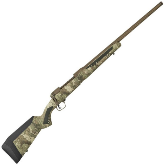 Savage 57411 110 High Country Bolt Rifle 243 Win 22" Fluted BBL, Camo Accustock, Accutrigger, PVD Finish 4 rd DBM, 0685-2183