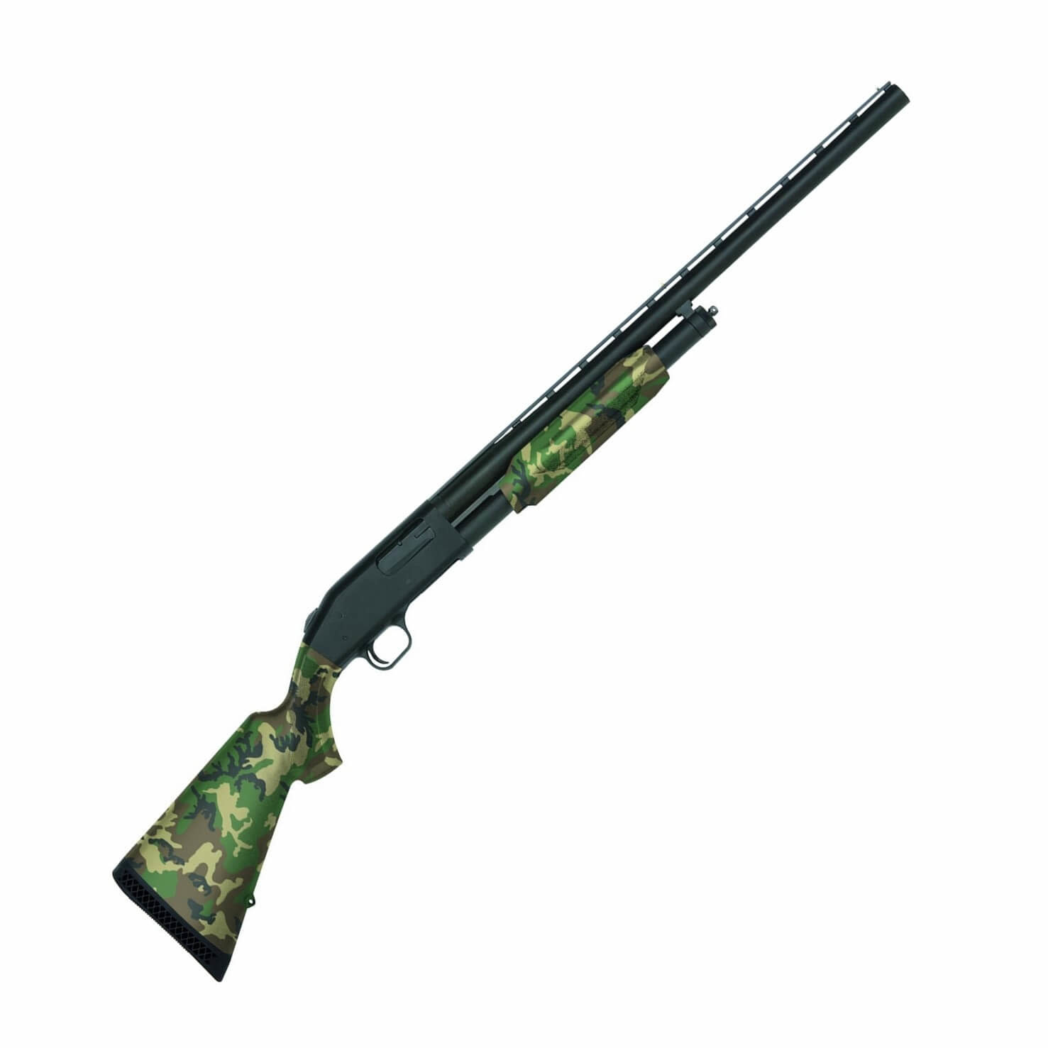 Mossberg 56425 500 Field Pump Action Shotgun, 12 Ga, 28" Bbl, US Woodland Camo, 5+1 Rnd, 0902-1754