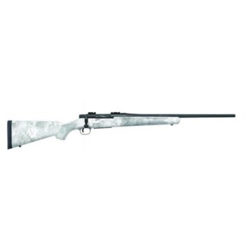 Mossberg 27957 Patriot Bolt Action Rifle, 22-250 REM, 22" barrel, Kryptek Snow Camo, Wraith Stock, BRS Exclusive, 0902-1445