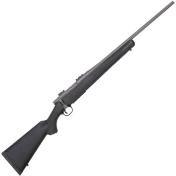 Mossberg 28135 Patriot Bolt Aciton Rifle, 300 Win Mag, 24" Threaded Bbl, Synthetic Stock, Cerakote Stainless Steel, 3+1 Rnd, 0902-1730
