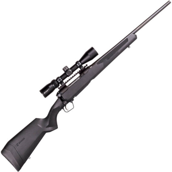 Savage 57322 110 Apex Hunter XP LH Bolt Action Rifle 308 Win, 20" Bbl Blk, Blk Syn Lop Stock, 4 Rnd Dm, Vortex Crossfire II 3-9X4, 0685-2121