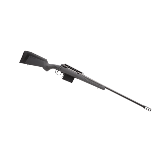 Savage 57037 110 Long Range Hunter Bolt Action Rifle, 338 Lap, 26" Blued W/ Muzz Brake, Accustock, Accufit, Accutrigger, Dbm, 0685-1898