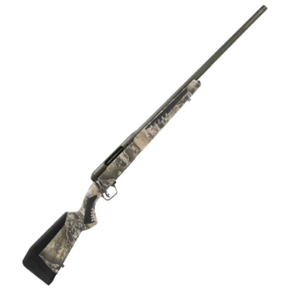 Savage 58008 110 Timberline Bolt Action Rifle, 7MM PRC., 22"; Bbl, OD Green, Fluted, Brake, Realtree Excape Camo Stock, 2+1 Rnd, 0685-2584