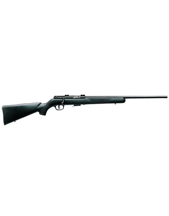Savage 96709 93R17 F Bolt Action Rifle 17 HMR, RH, 21 in, Satin Blued, Syn Stk, 5+1 Rnd, Accu-Trigger, 0685-0624