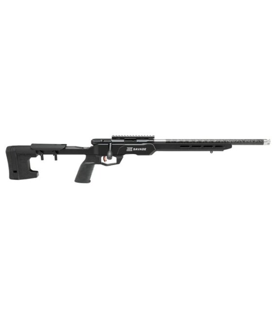 Savage 70556 B22 Mag Precision Lite Bolt Action Rifle, 22 WMR, 18" Bbl, Carbon Fiber Wrap Stainless Steel, Adj. Stock, 10+1 Rnd, 0685-2493