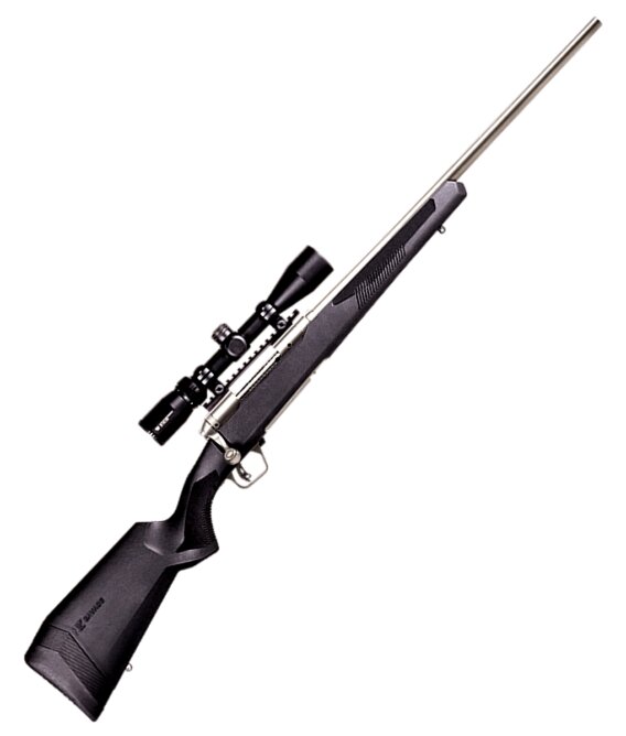 Savage 57348 110 Apex Storm XP Bolt Action Rifle 270 Wsm, 24" Bbl Ss, Blk Syn Lop Stock, 2 Rnd Dm, Vortex Crossfire II 3-9X40, Accut, 0685-2128