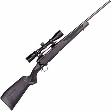 Savage 57310 110 Apex Hunter XP Bolt Action Rifle 25-06 Rem, 24" Bbl Blk, Blk Syn Lop Stock, 4 Rnd Dm, Vortex Crossfire II 3-9X40,, 0685-2011