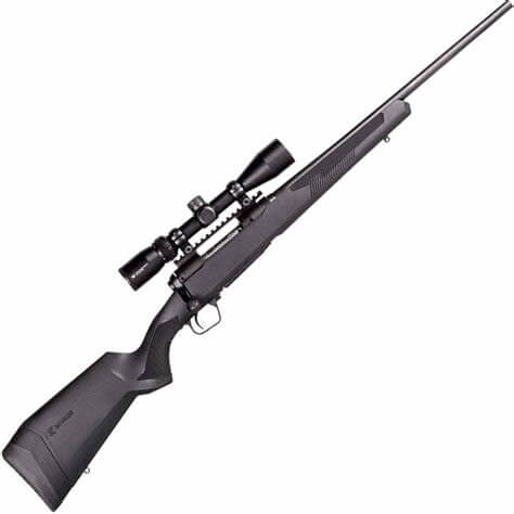 Savage 57301 110 Apex Hunter XP Bolt Action Rifle 204 Rug, 20" Bbl Blk, Blk Syn Lop Stock, 4 Rnd Dm, Vortex Crossfire II 3-9X40, Acc, 0685-2005