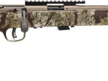 Savage 20002 Mark II FV-SR Bolt Action, 22 LR, 16.5" Fluted Thread. Bbl, Coyote Tan, Kryptek Transitional Stk 5+1 Rnd, 0685-2559