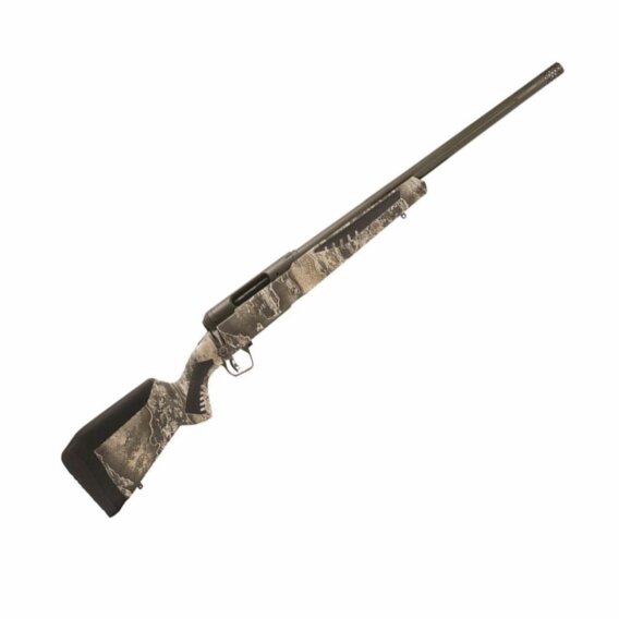 Savage 57746 110 Timberline Bolt Action Rifle, 270 WIN, 22" Bbl, 4 Rnd, Realtree Excape, Accustock W/ Accufit, 0685-2440