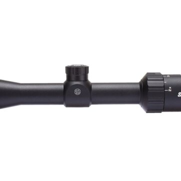 Sig Sauer SOW32202 Whiskey3 Riflescope, 2-7X32mm, 1 In, Sfp, Bdc-1 Quadplex Reticle, 0.5 Moa Adj, Black, 5270-1385