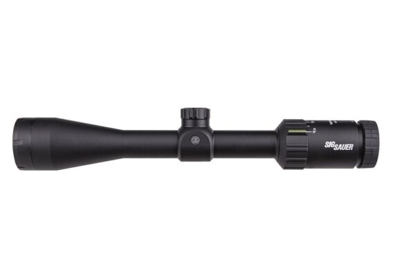 Sig Sauer SOW34204 Whiskey3 Riflescope, 4-12X40mm, 1 In, Sfp, Bdc-1 Quadplex Reticle, 0.25 Moa Adj, Black, 5270-1393