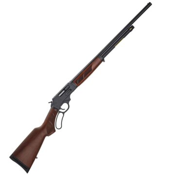 Henry H018G-410 Lever Action Shotgun, 410 Ga, 2.5", 24" Bbl, Side Gate, Blued, Walnut Stock, Full Choke, 1524-0229