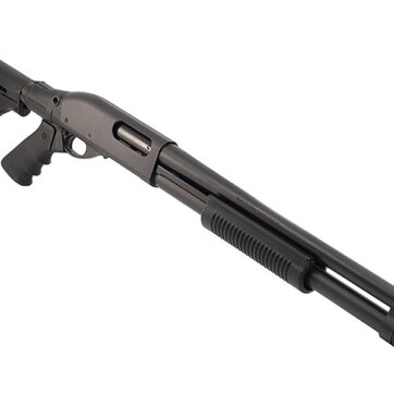 Remington 81212 870 Tactical Pump Shotgun, 12 GA, 18.5" Bbl, Black, 6+1, 6-Pos Stock, Bead Sight, 0540-1730