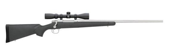 Remington 85490 700 ADL Bolt Action Rifle Combo w/ 3-9x40 scope, 308 WIN, 24" Bbl, Stainless Steel, Black Syn Stock, 0540-1743