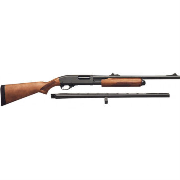 Remington 25114 870 Express Pump Shotgun 12 GA, RH, 26/20 in, Black, Wood, 4+1 Rnd, Rem, Vent Rib, 3 in, 0540-0017