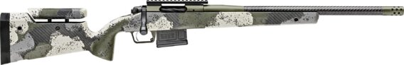Springfield BAW9206CMCFGA 2020 Waypoint, Bolt Rifle, 6MM CM, 20" Carb Fiber Bbl., Evergreen, Carb Fiber Adjust Stk, M-Lok, 5+1 Rnd, 1875-1147