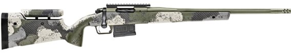 Springfield BAW9206CMGA 2020 Waypoint, Bolt Rifle, 6MM CM, 20" Fluted Bbl., Evergreen, Carb Fiber Adjust Stk, M-Lok, 5+1 Rnd, 1875-1145