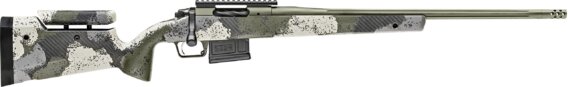 Springfield BAW92265CMGA 2020 Waypoint, Bolt Rifle, 6.5 Creedmoor, 22" Fluted Bbl., Evergreen, Carb Fiber Adjust Stk, M-Lok, 5+1 Rnd, 1875-1151