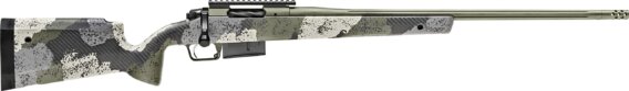 Springfield BAW92465PRCG 2020 Waypoint, Bolt Rifle, 6.5 PRC, 24" Fluted Bbl., Evergreen, Carb Fiber Stk, M-Lok, 3+1 Rnd, 1875-1155