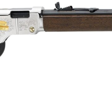 Henry H004AF American Farmer Tribute Edition Lever Rifle 22 LR, Ambi, 20 in, Blued, Wood Stk, 16+1 Rnd, 1524-0102