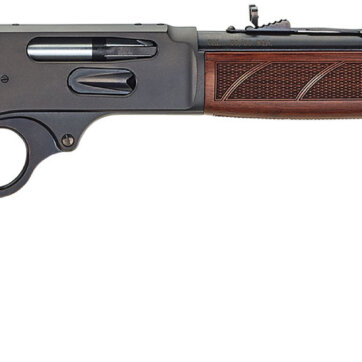 Henry H009GL Lever Action Rifle, 30-30 Win, 20" Bbl, Side Gate, Large Loop, Blued, Wood Stock, 5+1 Rnd, 1524-0203