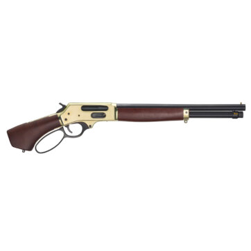 Henry H018BAH-410 Axe Lever Action Shotgun, 410 GA, 2.5", 15.14" Bbl, Blued, Brass Receiver, Walnut Pistol Grip Stock, 5+1 Rnd, 1524-0250
