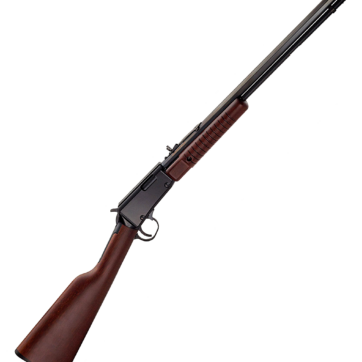 Henry H003T Pump Rifle 22 LR, RH, 19.75 in, Blued, Wood Stk, 15+1 Rnd, 1524-0039